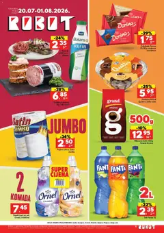 Pregled letka Robot katalog trgovine Robot vrijedi od 20.07.2026
