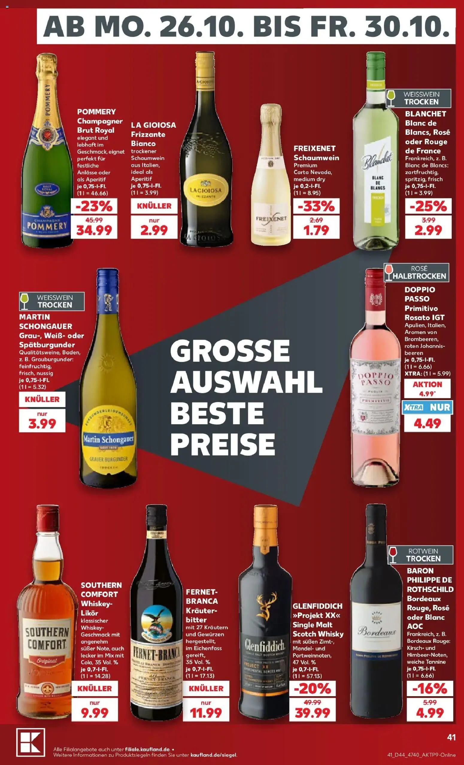 Vorschau von dem Prospekt des Geschäftes Kaufland, gültig ab dem 26.10.2026