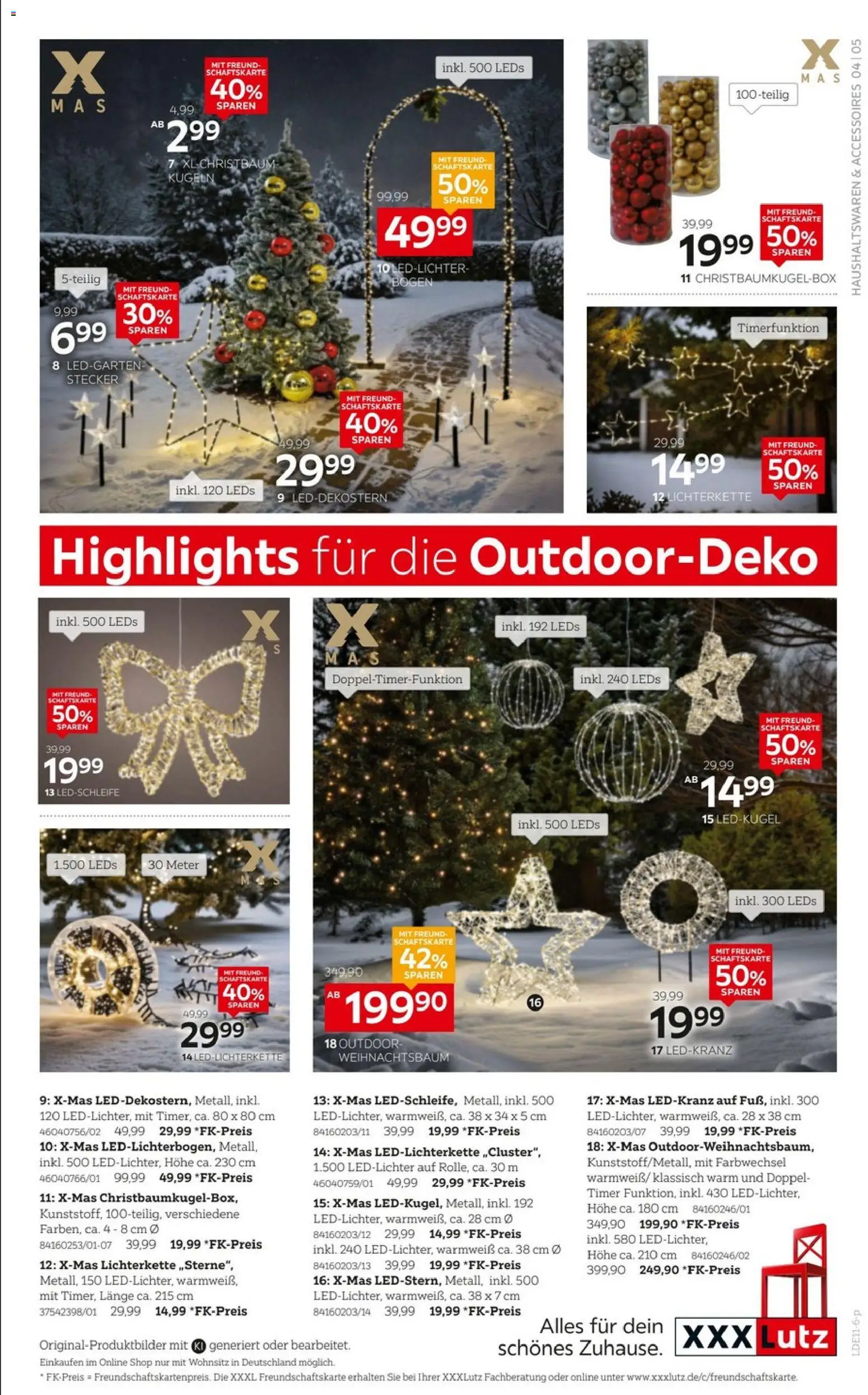 Vorschau von dem Prospekt des Geschäftes XXXLutz, gültig ab dem 24.10.2026