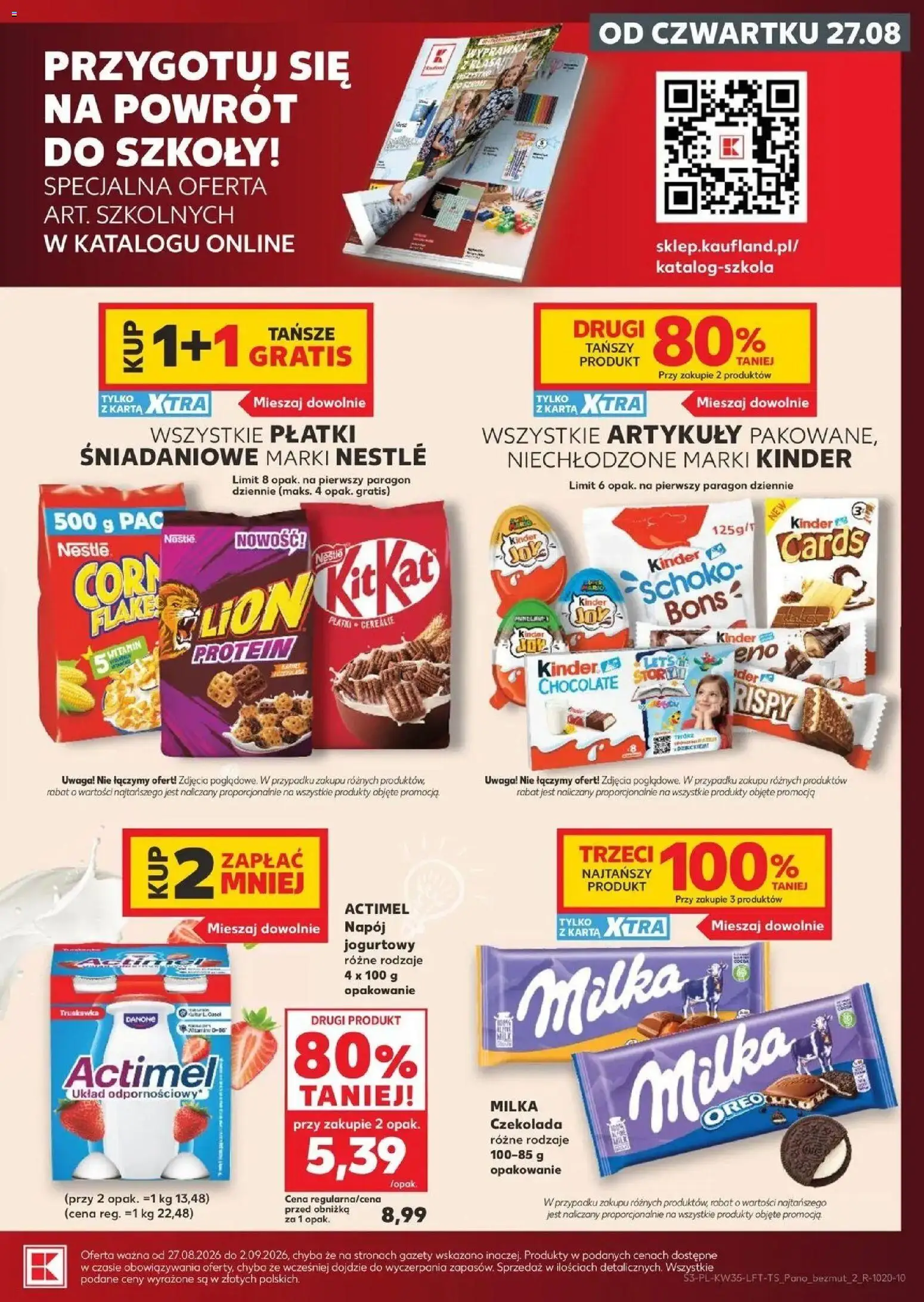 Pogląd gazetki "Kaufland gazetka" ze sklepu Kaufland ważnej od 27.08.2026