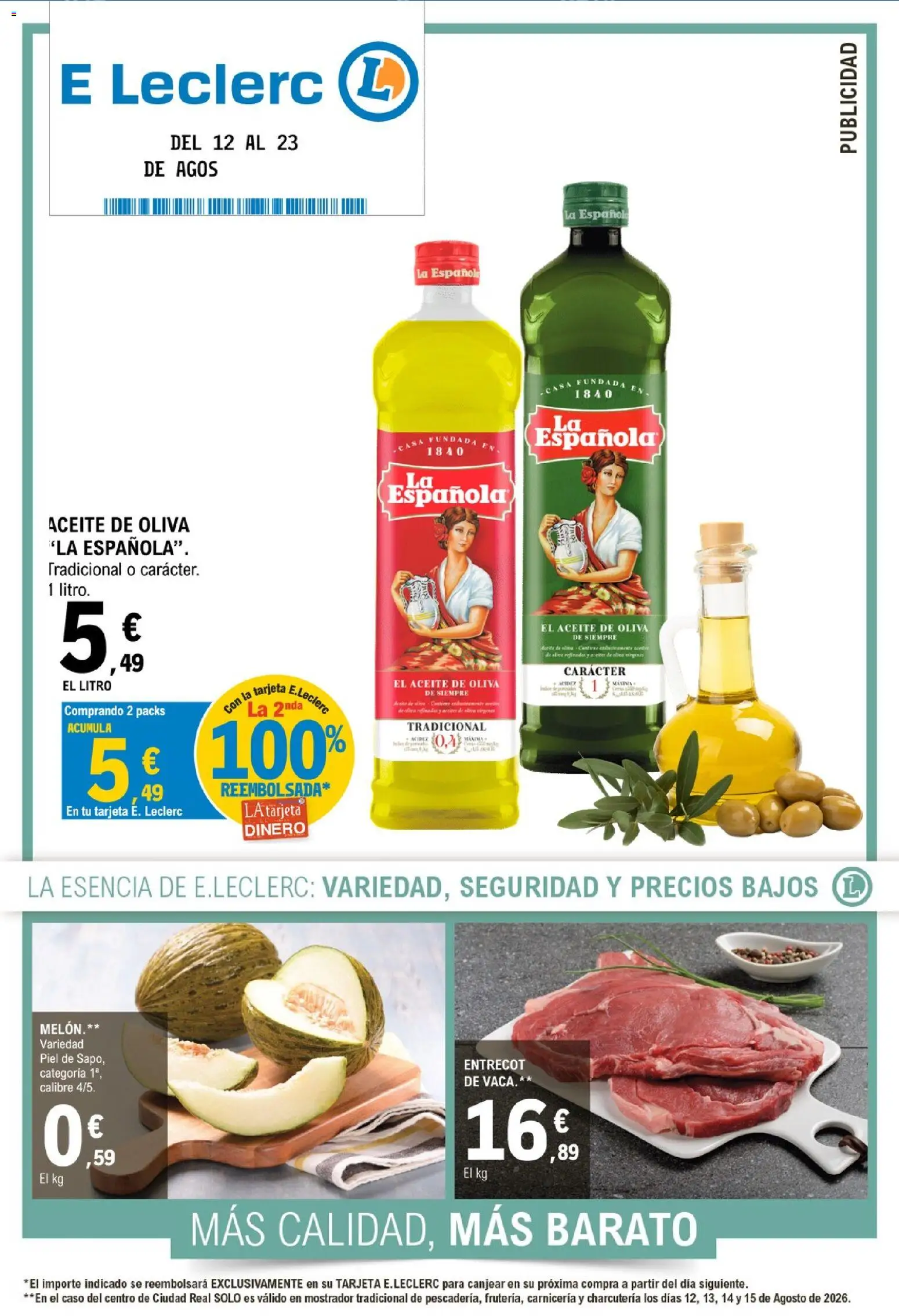 Vista previa del folleto de la tienda E.Leclerc válido desde el 12/08/2026 