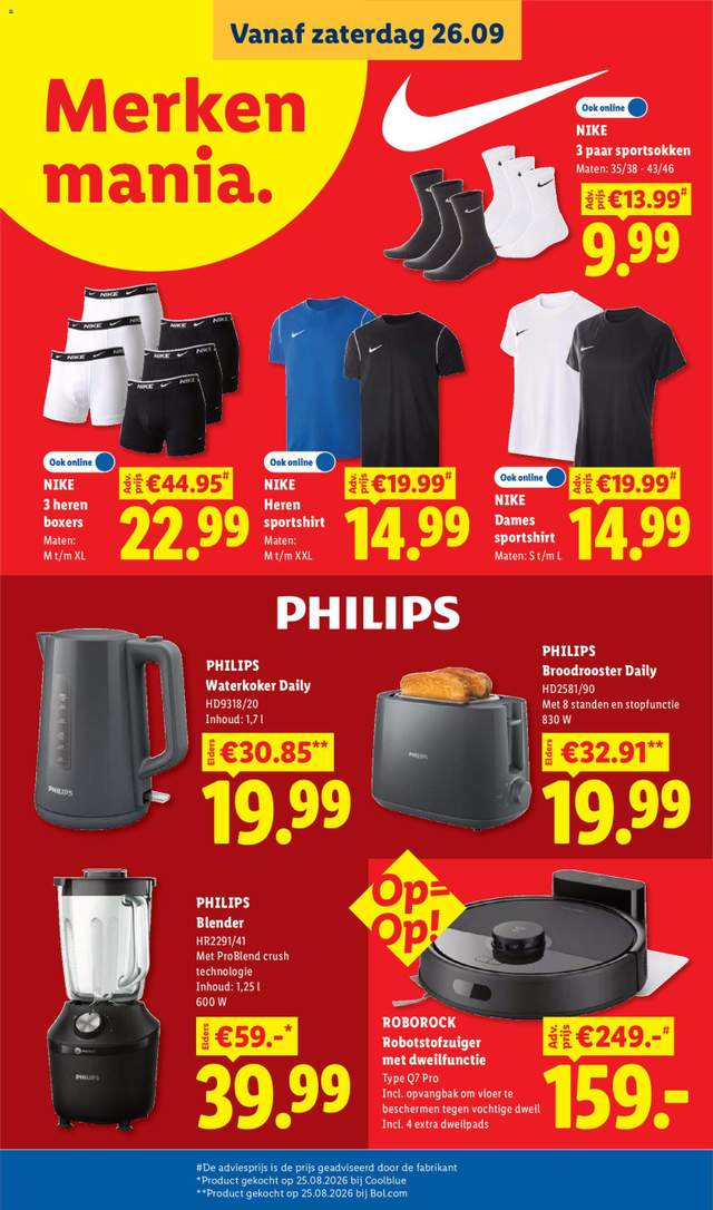 Nieuwe Lidl folder vanaf 21-09