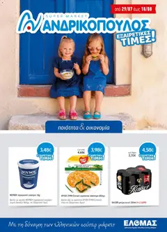 Preview of leaflet Ανδρικοπουλος - Προσφορές from shop Ανδρικοπουλος valid from 29/07/2026