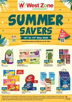 Preview of the catalogue Westzone Supermarket catalogue of store Westzone Supermarket valid from 15 May, 2026