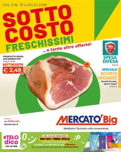 Anteprima dell'opuscolo Mercatò volantino Big dal negozio Mercatò valido da 09/07/2026