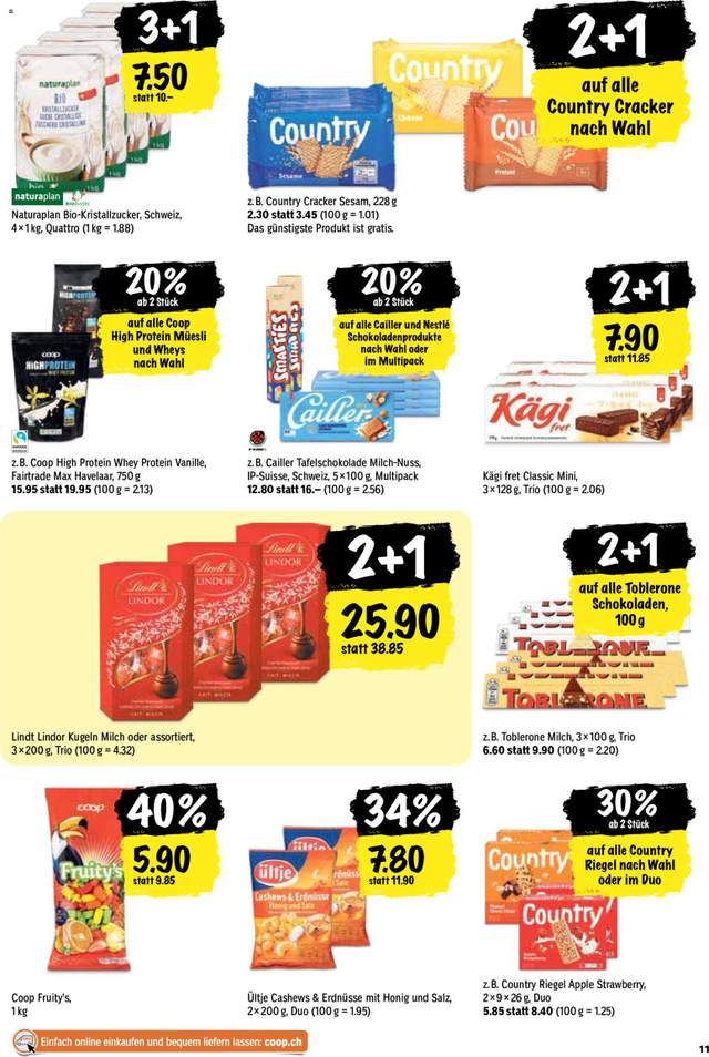 Neue Coop Aktionen ab 17.09.