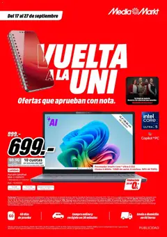 Vista previa del folleto de la tienda Media Markt válido desde el 17/09/2026 