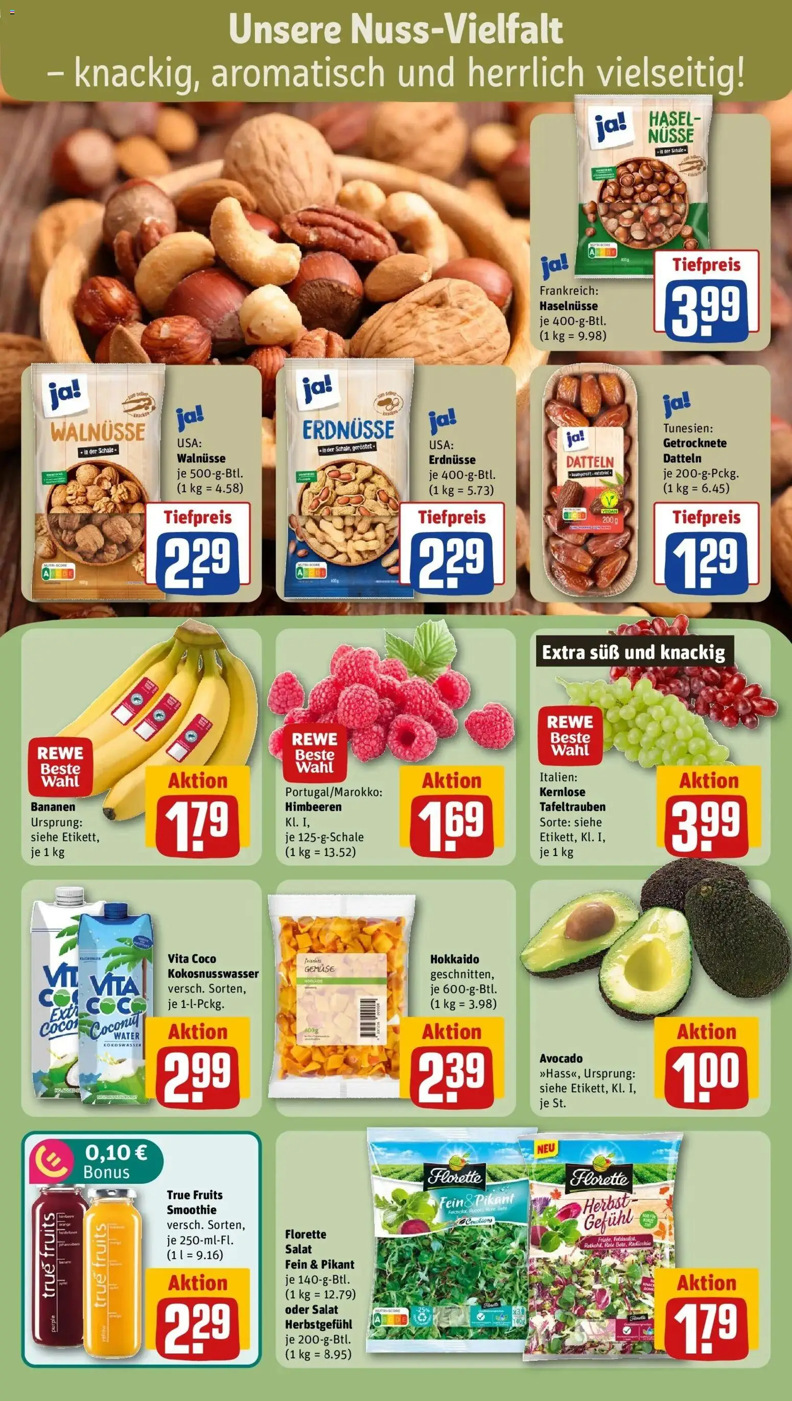 Vorschau von dem Prospekt des Geschäftes Rewe, gültig ab dem 26.10.2026