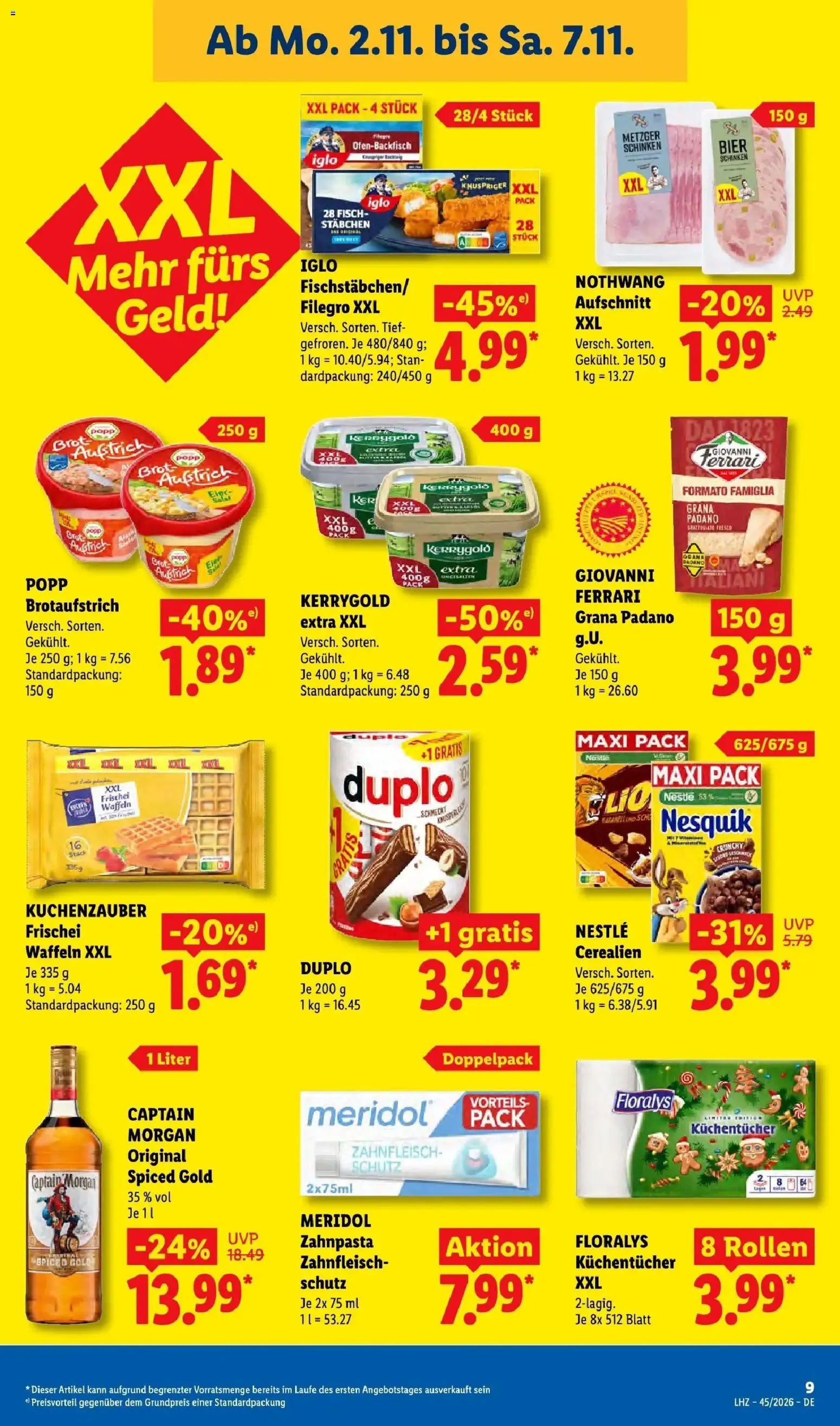 Vorschau von dem Prospekt des Geschäftes Lidl, gültig ab dem 02.11.2026