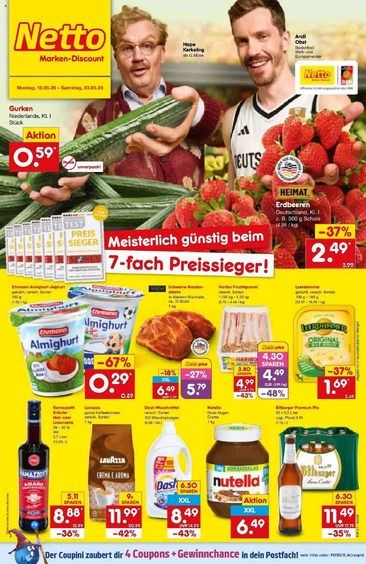 Vorschau von dem Prospekt des Geschäftes Netto Marken-Discount, gültig ab dem 18.05.2026