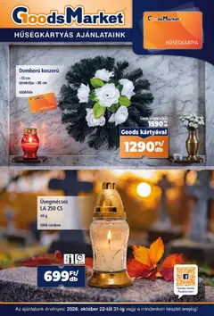 Goods Market - Goods Market Hűségkártyás ajánlataink megtekintése, amely érvényes 2026.10.22.-től