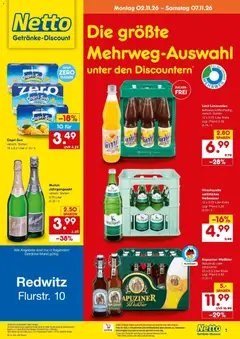 Vorschau von dem Prospekt des Geschäftes Netto Marken-Discount, gültig ab dem 02.11.2026
