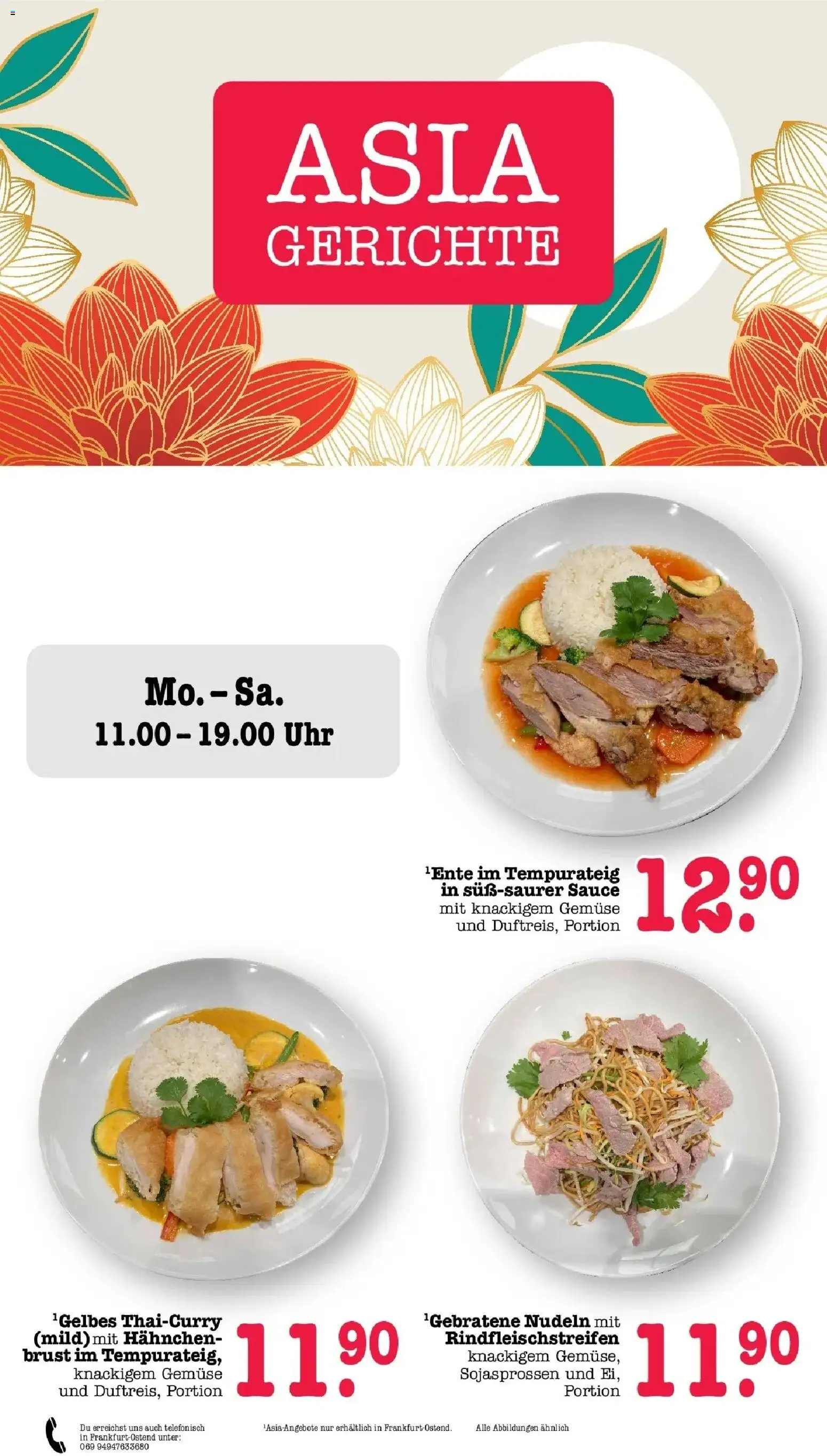 Vorschau von dem Prospekt des Geschäftes Edeka, gültig ab dem 26.10.2026 - Uhr, Gerichte, Gemüse, Nudeln, Hahnchen