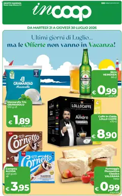Anteprima dell'opuscolo COOP volantino inCoop Sicilia dal negozio COOP valido da 21/07/2026