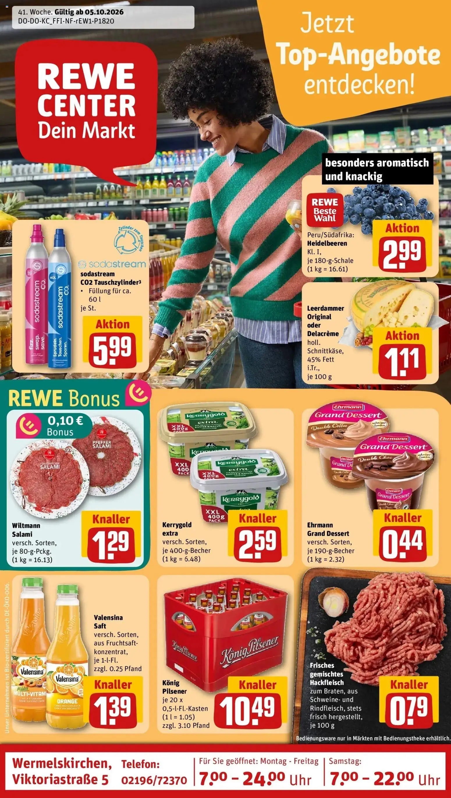 Vorschau von dem Prospekt des Geschäftes Rewe, gültig ab dem 05.10.2026