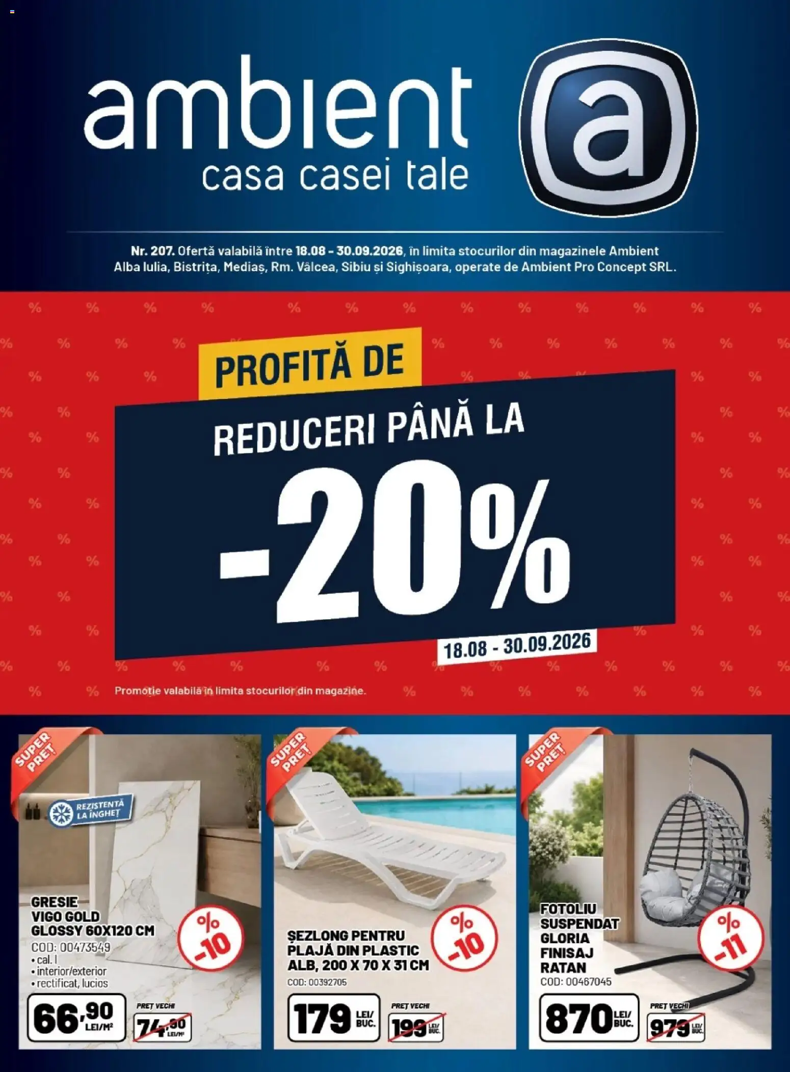 Previzualizarea de cataloage: Ambient Ambient Catalog valabil de la 18.08.2026