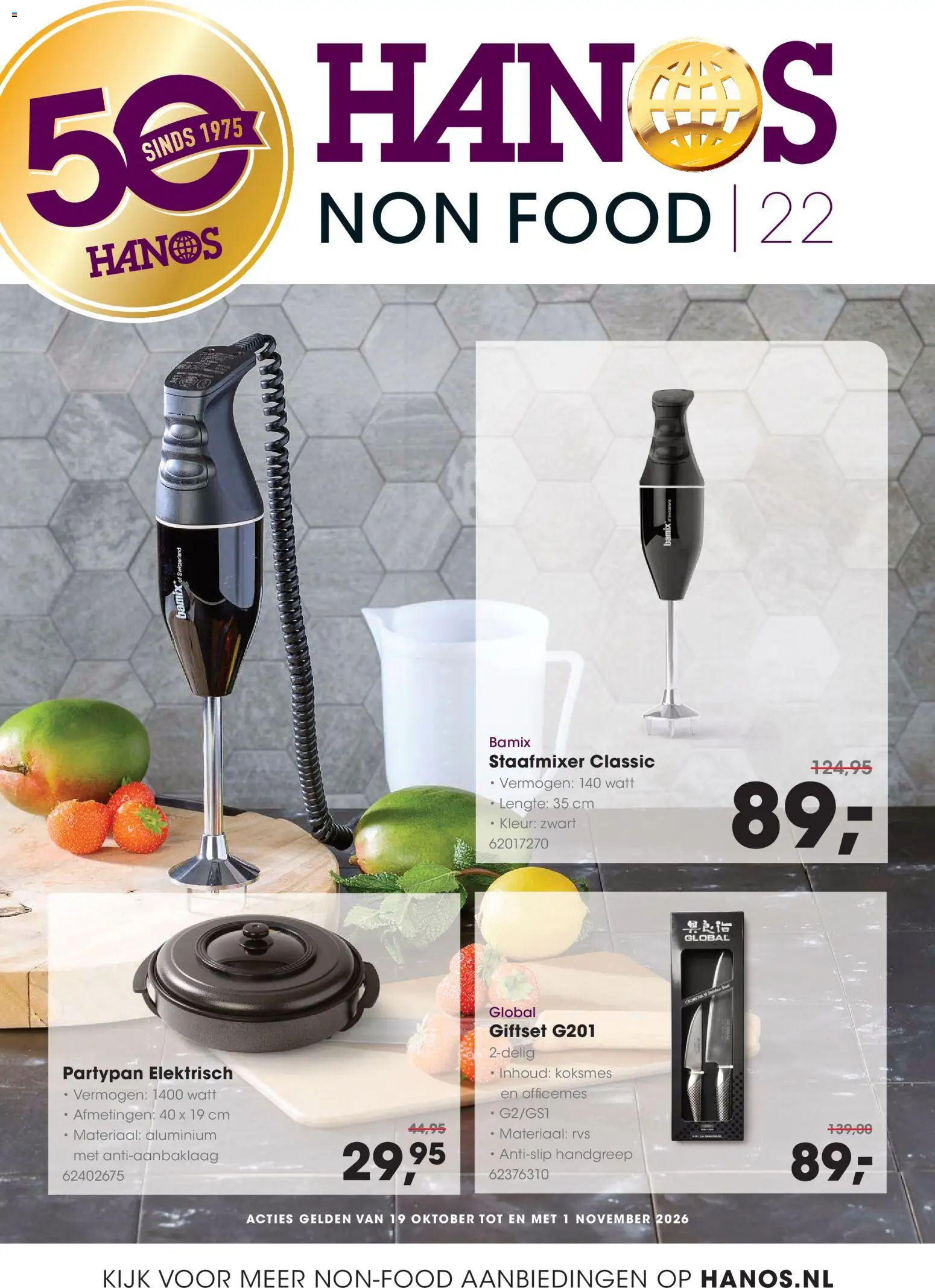 Voorbeeld van Hanos folder - Non food van winkel Hanos geldig vanaf 19-10-2026