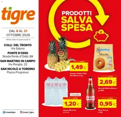 Anteprima dell'opuscolo Tigre volantino San Nicolò a Tordino dal negozio Tigre valido da 08/10/2026