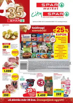 Spar - Spar City szórólap megtekintése, amely érvényes 2026.10.15.-től