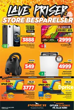 Eksempel på tilbudsavis Power - Lave priser fra butik Power gyldig fra 17/07/2026