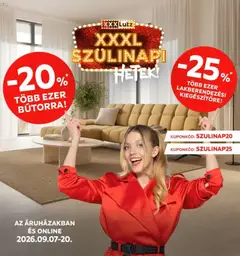 XXXLutz - XXXLutz akciós újság megtekintése, amely érvényes 2026.09.07.-től