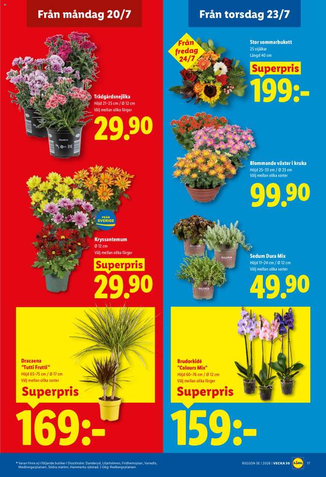 Nytt Lidl reklamblad från 20/07