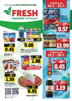 Náhľad Fresh letáku platného od 16.07.2026