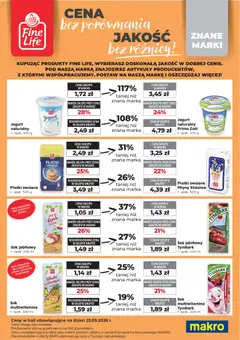 Pogląd gazetki "Makro gazetka - Fine Life" ze sklepu Makro ważnej od 01.10.2026