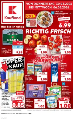 Vorschau von dem Prospekt des Geschäftes Kaufland, gültig ab dem 30.04.2026
