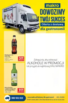 Pogląd gazetki "Makro gazetka - Dostawy dla gastronomii" ze sklepu Makro ważnej od 01.09.2026