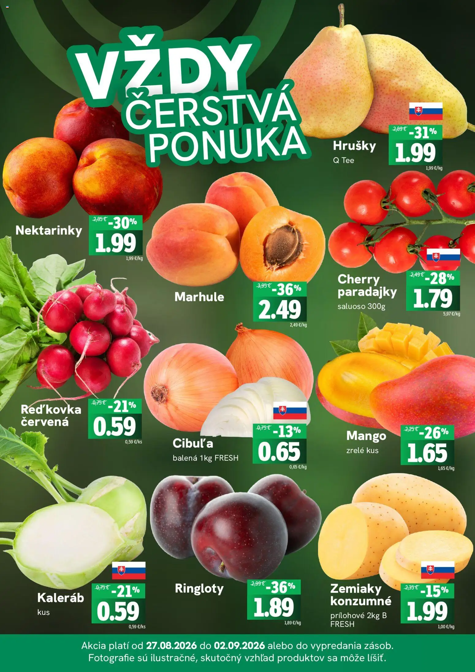 Náhľad Fresh letáku platného od 27.08.2026