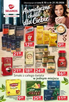 Pogląd gazetki "Selgros cash&carry gazetka - Kawa i herbata" ze sklepu Selgros cash&carry ważnej od 08.10.2026