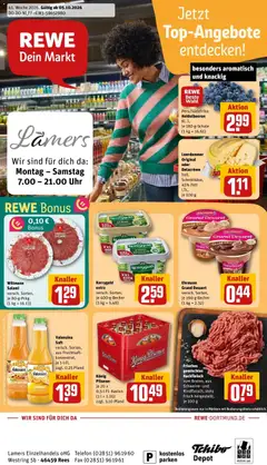 Vorschau von dem Prospekt des Geschäftes Rewe, gültig ab dem 05.10.2026