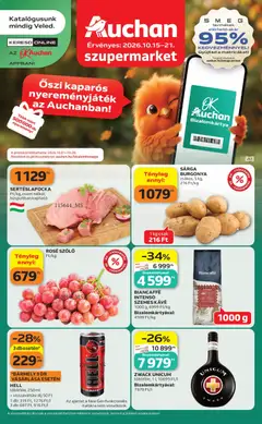 Auchan - Auchan Szupermarket akciós újság megtekintése, amely érvényes 2026.10.15.-től