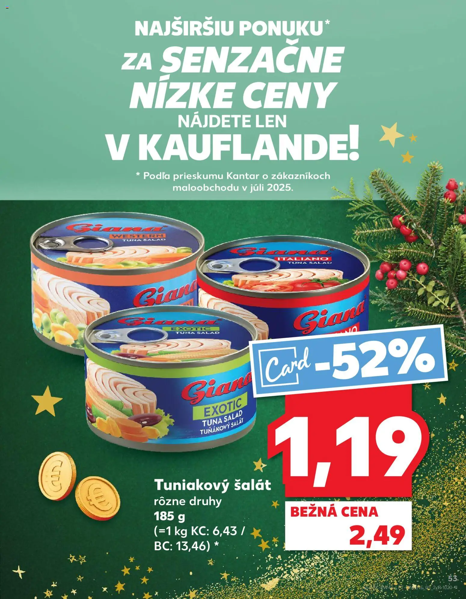 Náhľad Kaufland letáku platného od 13.11.2025 - Šalát