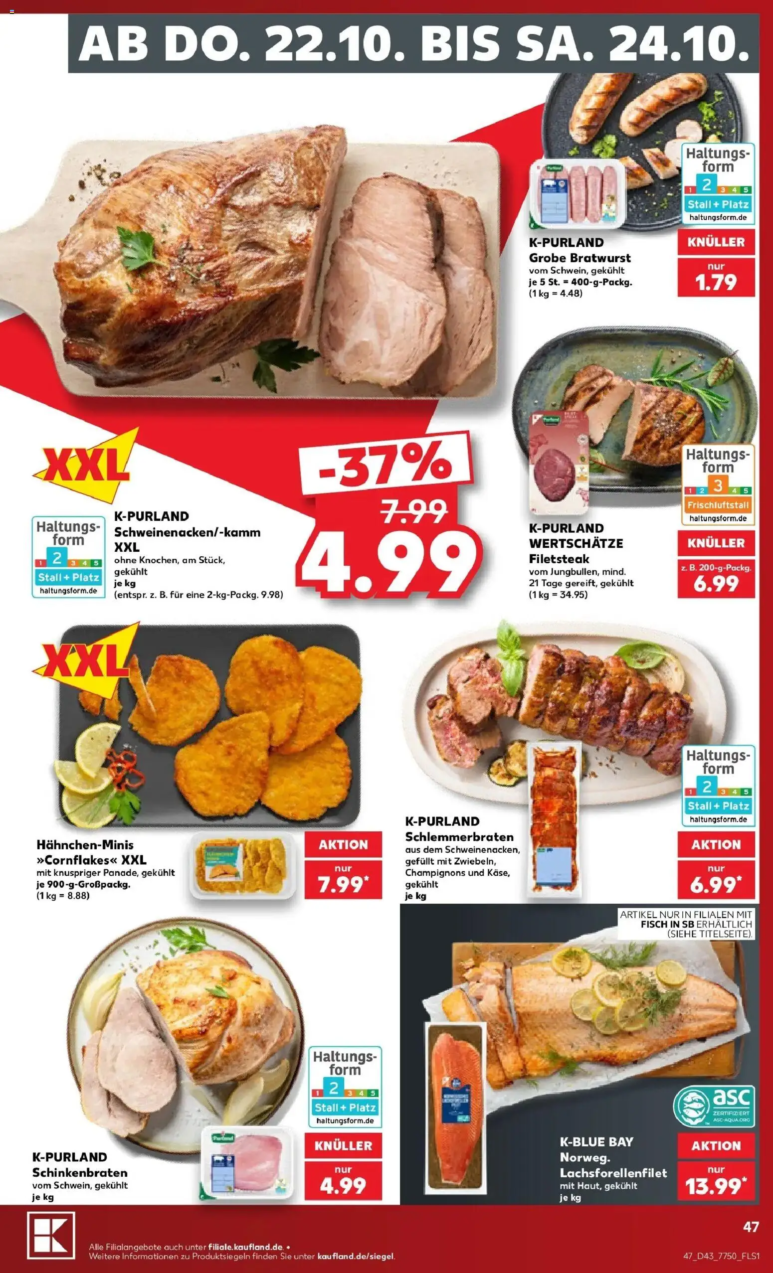 Vorschau von dem Prospekt des Geschäftes Kaufland, gültig ab dem 19.10.2026