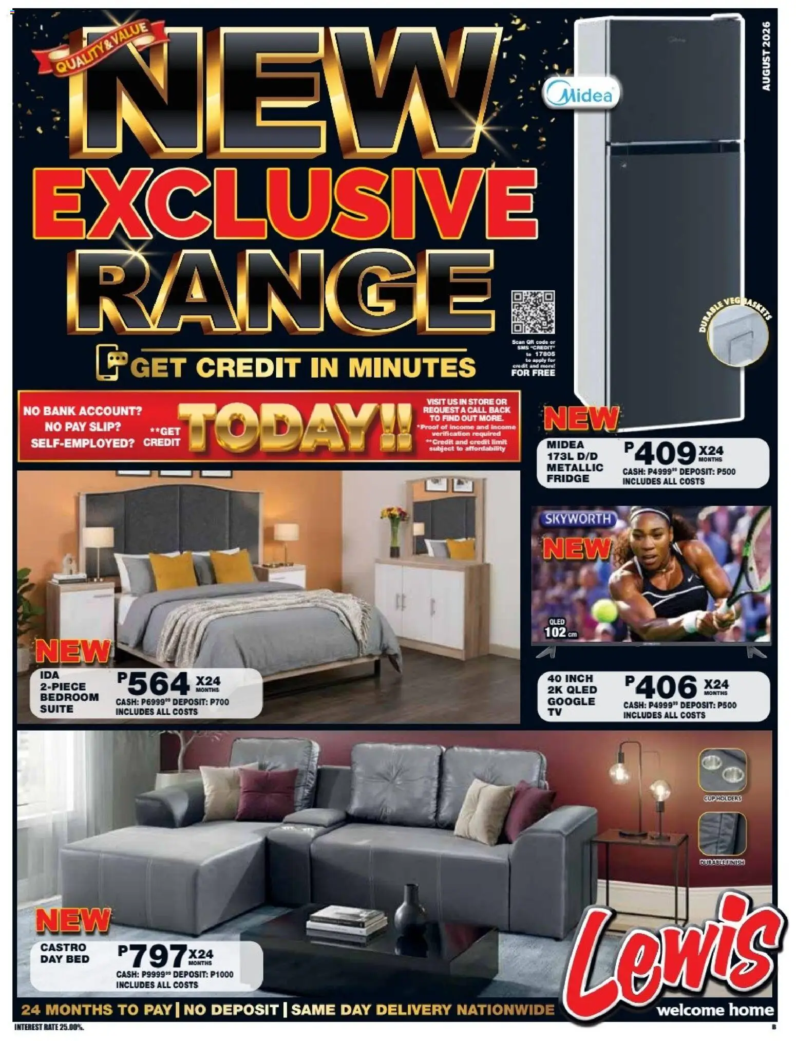 Preview of Lewis Stores flyer valid from 10/08/2026