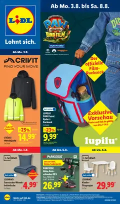 Náhled nabídky: Lidl Německo Lidl Německo leták platný od 03.08.2026