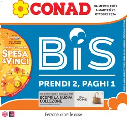 Anteprima dell'opuscolo Conad volantino Lombardia dal negozio Conad valido da 07/10/2026