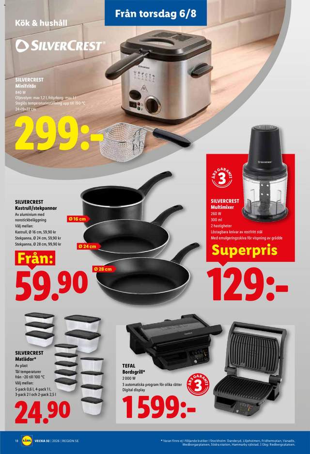 Nytt Lidl reklamblad från 03/08