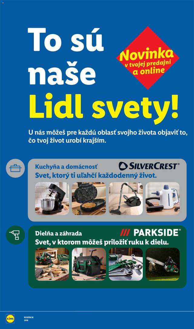Nový Lidl leták od 06.07.