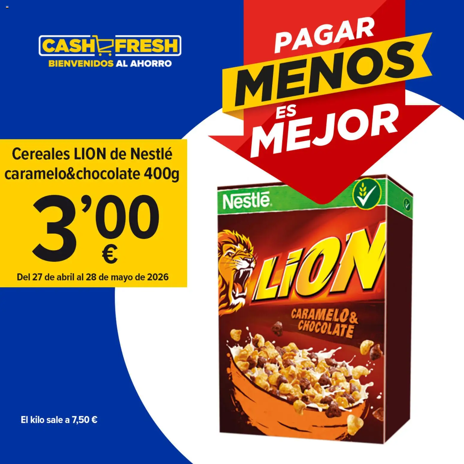 Vista previa del folleto de la tienda Cash Fresh válido desde el 18/05/2026 