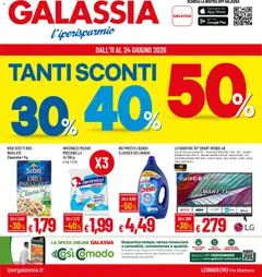 Anteprima dell'opuscolo Galassia volantino dal negozio Galassia valido da 11/06/2026