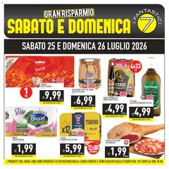Anteprima dell'opuscolo PIM Supermercati volantino Weekend dal negozio PIM Supermercati valido da 25/07/2026
