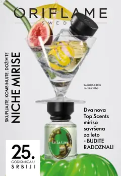 Pregled Oriflame kataloga - važi od 05.08.2026