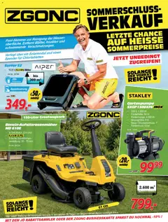 Vorschau der Angebote: Zgonc Zgonc Sommerschluss-Verkauf gültig ab 03.09.2026