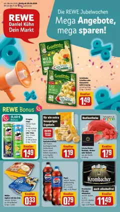 Vorschau von dem Prospekt des Geschäftes Rewe, gültig ab dem 28.09.2026