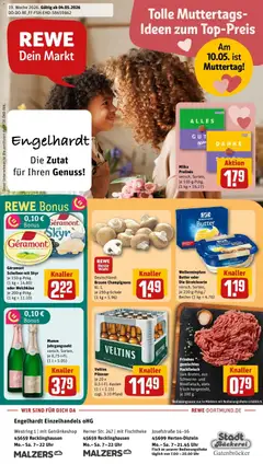 Vorschau von dem Prospekt des Geschäftes Rewe, gültig ab dem 04.05.2026