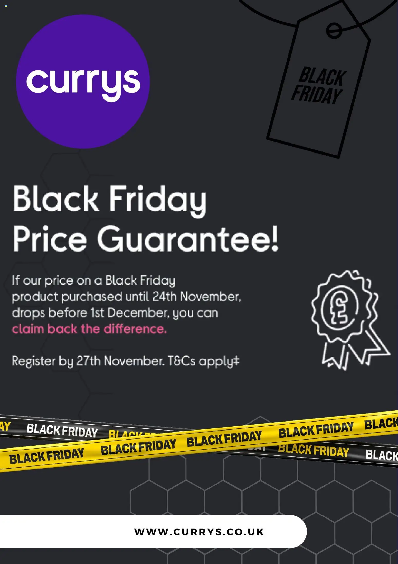 Preview of Currys PC World Currys PC World - Black friday notice valid from 30/10/2026