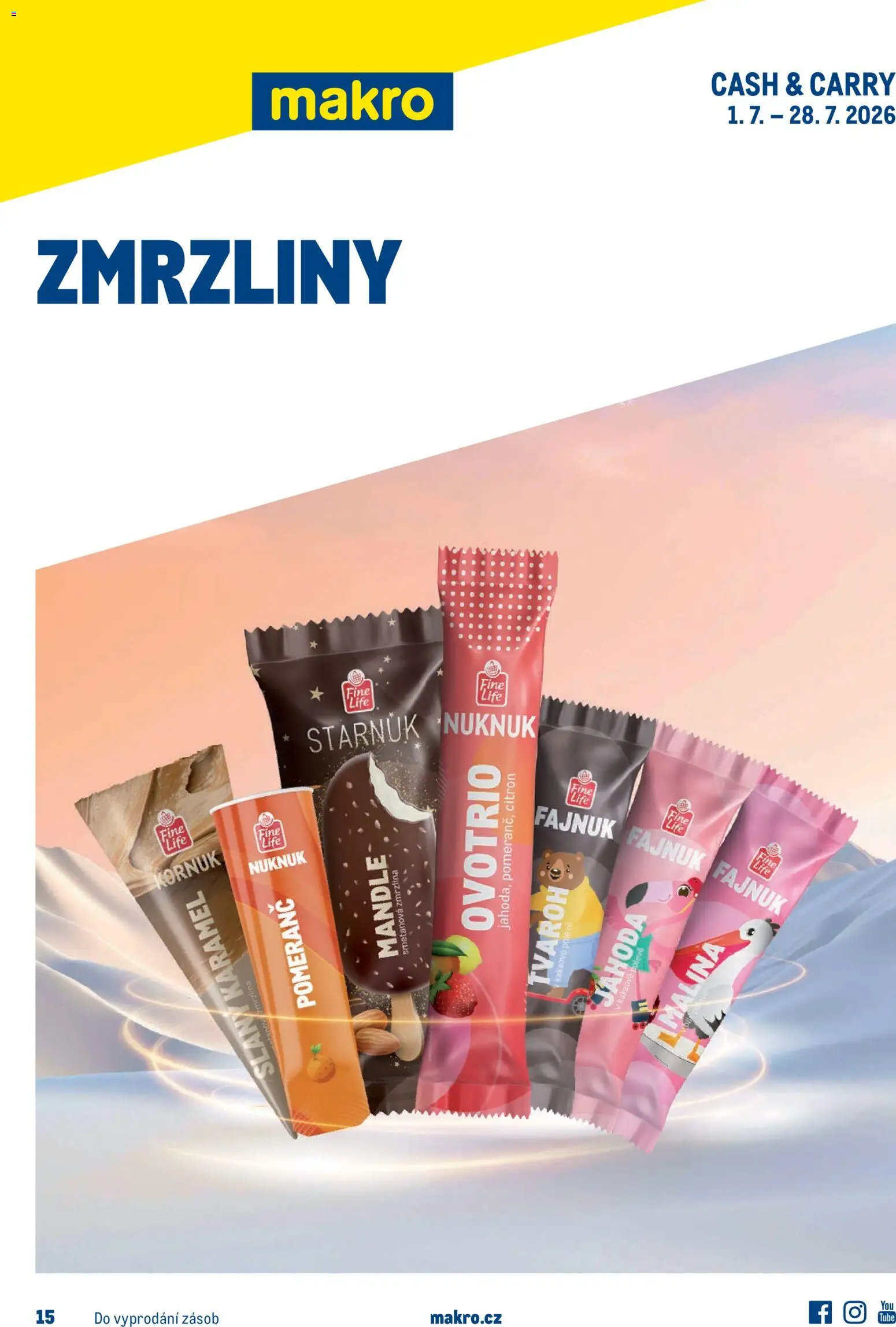 Náhled nabídky: Makro Makro leták - Zmrzliny platný od 01.07.2026